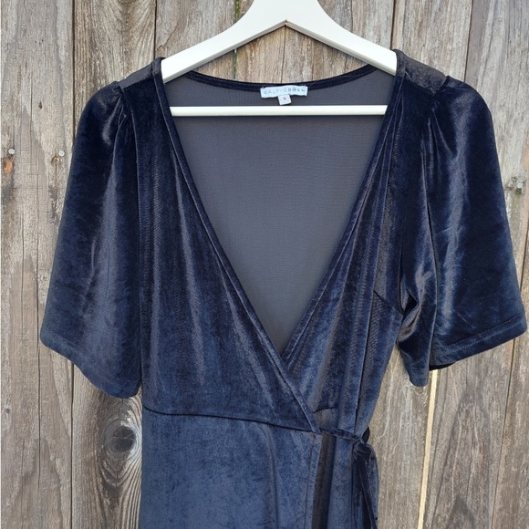 Baltic Born Meghan Velvet Wrap Maxi Dress - Picture 7 of 7
